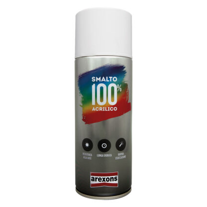 SMALTO SPRAY ACRILICO RITOCCO PER ELETTRODOMESTICI ml 400 - bianco elettro