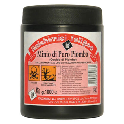 MINIO DI PURO PIOMBO Kg. 1 - barattolo