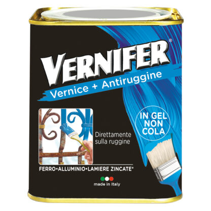 VERNICE ANTIRUGGINE VERNIFER Ml. 750 - grigio peltro ant.(4892)