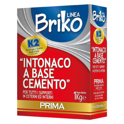 INTONACO CEMENTO 'BRIKO K2' Kg. 1