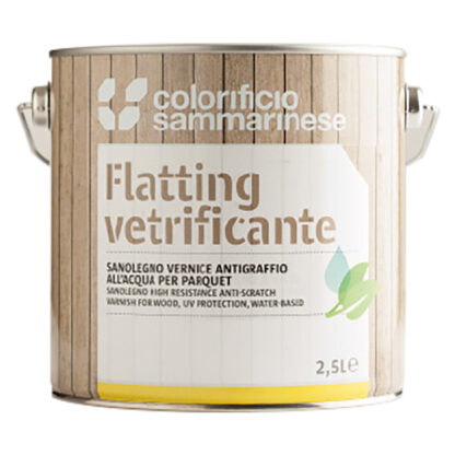 FLATTING ALL'ACQUA 'SANOLEGNO' Lt. 0,750 - trasparente satinata