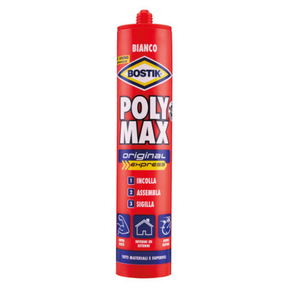 ADESIVO SIGILLANTE UNIVERSALE 'POLY MAX' ORIGINAL  gr. 425 - nero