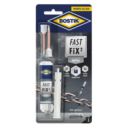 ADESIVO DI RIPARAZIONE 'FAST FIX 2 METAL' gr.10 - trasparente