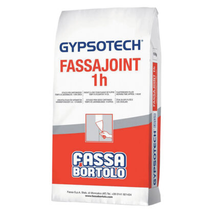 STUCCO IN POLVERE PER CARTONGESSO 'FASSAJOINT 1 H' Kg. 5