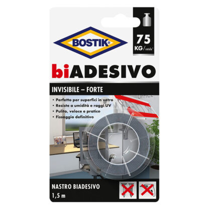 NASTRO BIADESIVO IN SCHIUMA INVISIBILE mm. 19 x 1,5 mt