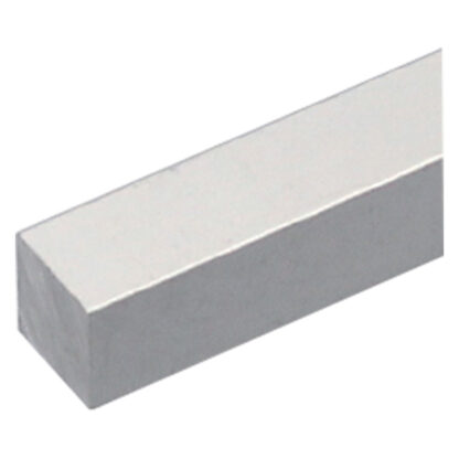 PROFILO PER FAI DA TE QUADRO PIENO mm 10 x  10 - mt 1 col.argento