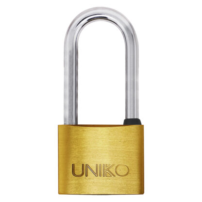 LUCCHETTO RETTANGOLARE ARCO LUNGO 'UNIKO' mm 50 (chiave UL050)