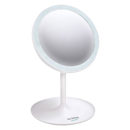 SPECCHIO LUMINOSO DA BAGNO Ø 15 cm - colore bianco