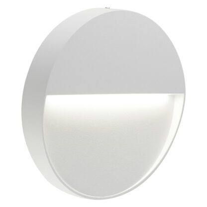 SEGNA PASSO TONDO 'GEO ROUND' colore bianco - 3 watt