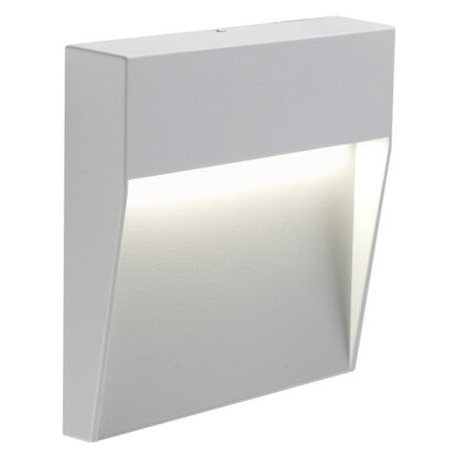 SEGNA PASSO QUADRO 'GEO SQUARE' colore marrone - 3 watt