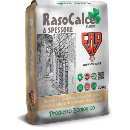 Sacco Rasocalce a spessore 25Kg