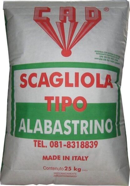 Sacco Scagliola Alabastrino 20Kg