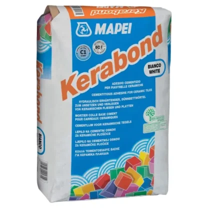 KERABOND COLLA MAPEI BIANCO DA 25 KG