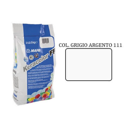 KERACOLOR FF.111 G.ARGENTO DA 05 KG